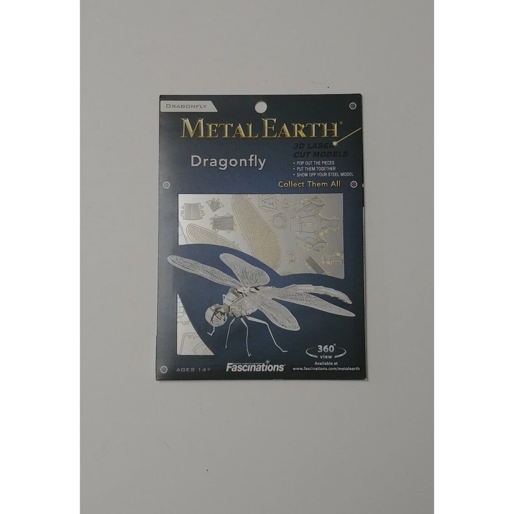 Metal Earth 3d Laser Cut Models Dragonfly
